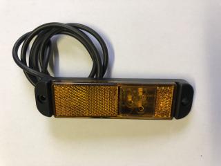 Světlo poziční LED oranž.vyosenné+kabel
