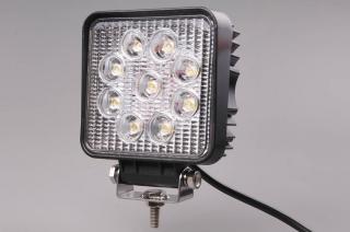 Světlo pracovní LED hranaté 9 LED