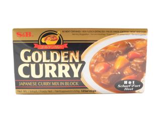 Golden curry pasta hot SaB 220g