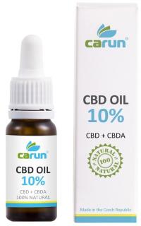 Carun Konopný olej 10% CBD + CBDA