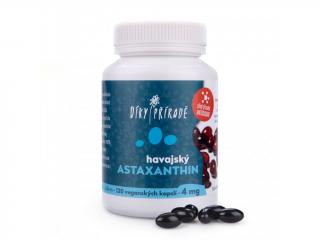 Díky přírodě Havajský astaxanthin Vegan Balení: 4 mg astaxanthinu / 120 kapslí