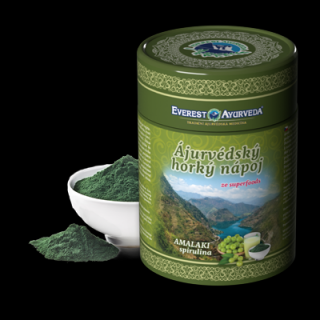 Everest Ayurveda himalájský horký nápoj AMALAKI spirulina 100 g