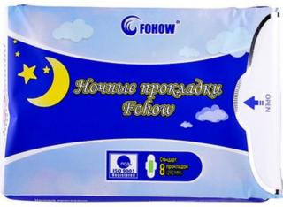 Fohow Hygienické vložky 3 v 1 Sanitary Pad Množství: noční 8 kusů