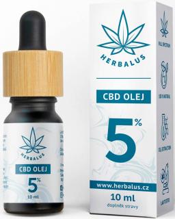 Herbalus CBD Olej 5%