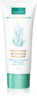 TianDe Fucoidan čistící mléko na obličej a dekolt