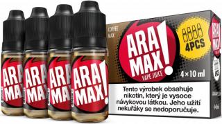 ARAMAX 4Pack Coffee Max 4x10ml Síla nikotinu: 12mg
