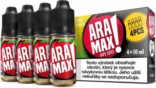 ARAMAX 4Pack Green Tobacco 4x10ml Síla nikotinu: 12mg