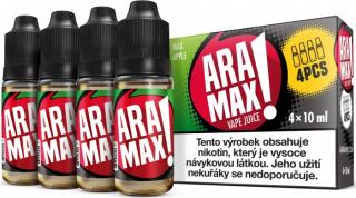 ARAMAX 4Pack Max Apple 4x10ml Síla nikotinu: 12mg