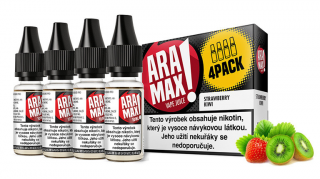 ARAMAX 4Pack Strawberry Kiwi 4x10ml Síla nikotinu: 12mg