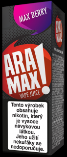 Aramax Max Berry 10ml Síla nikotinu: 3mg