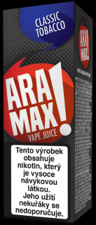 Aramax Max Classic Tobacco 10ml Síla nikotinu: 0mg