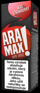 Aramax Max Strawberry 10ml Síla nikotinu: 0mg