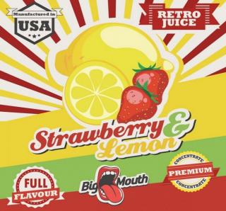 Big Mouth RETRO - Strawberry and Lemon 10ml