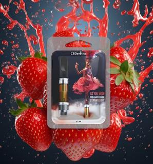 CBD svět HHC Cartridge, 90% HHC Strawberry 1ml