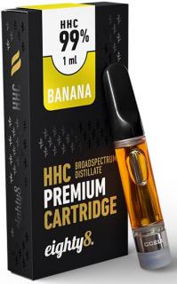 Eighty8 HHC Cartridge, 99% HHC Banana 1ml 1ks
