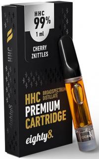 Eighty8 HHC Cartridge, 99% HHC Cherry Zkittles 1ml 1ks