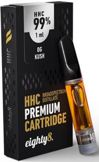 Eighty8 HHC Cartridge, 99% HHC OG Kush 1ml 1ks