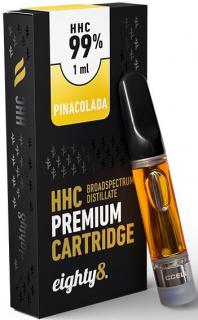 Eighty8 HHC Cartridge, 99% HHC Pinacolada 1ml 1ks