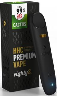 Eighty8 HHC Vaporizační pero, 99% HHC Vape Cactus 0,5ml 1ks