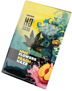 Heavens Haze HHC Květy, 30% HHC 1g Peach Haze