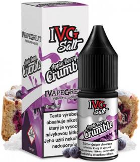 IVG E-Liquids Salt Apple Berry Crumble 10 ml Síla nikotinu: 10mg