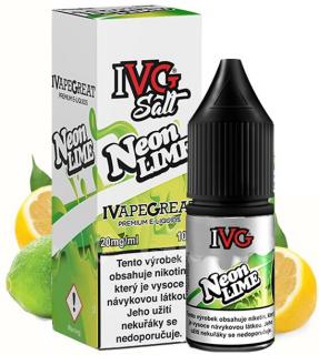 IVG Salt Neon Lime 10 ml Síla nikotinu: 20mg
