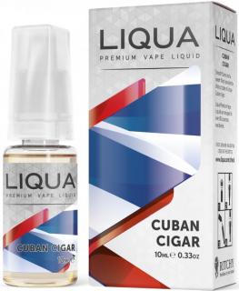 Liqua Cuban Cigar 10ml Síla nikotinu: 0mg