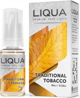 Liqua Traditional Tobacco 10ml Síla nikotinu: 0mg