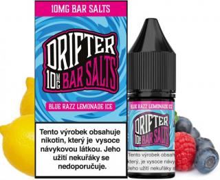 Liquid Drifter Bar Salts Blue Razz Lemonade Ice 10ml Síla nikotinu: 10mg