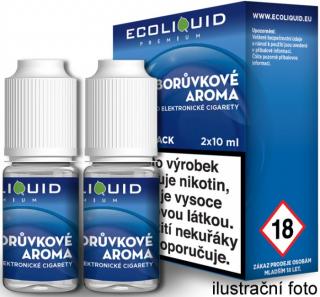 Liquid Ecoliquid Premium 2Pack Blueberry 2x10ml (Borůvka) Síla nikotinu: 0mg