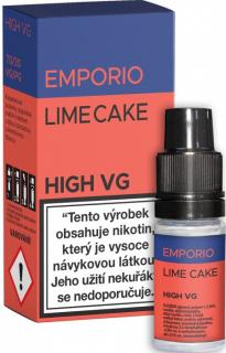 Liquid EMPORIO High VG Lime Cake 10ml Obsah nikotinu: 3 mg