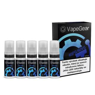 Nikotinová prémiová báze VapeGear - 40PG/60VG - 5x10ml 3mg