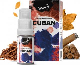 WAY to Vape Cuban 10ml Síla nikotinu: 12mg