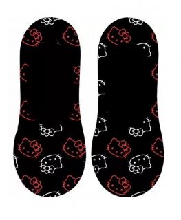 Ponožky s kočičkou Hello Kitty - 2 motivy, 2 velikosti černá 35-38
