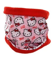 Šála / tunel s kočkou Hello Kitty červená