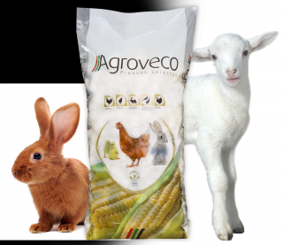 Agroveco směs pro králíky 10kg (superkvalitní vojtěška alfalfa s bylinami)
