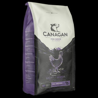 Canagan senior, light 2 kg (kuřecí s kloubní výživou)
