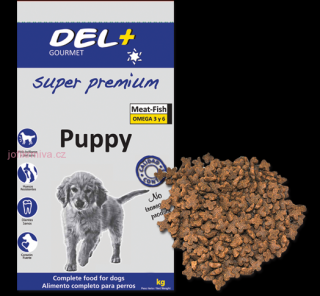 DELGOURMET  puppy  3 kg (superprémiové krmivo  pro štěňata   )