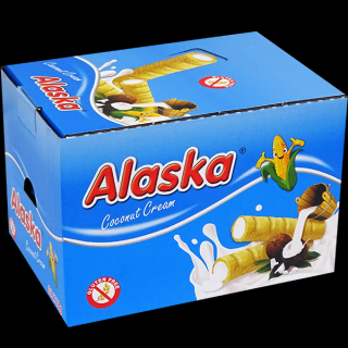 Alaska Kukuřičné trubičky kokosové 864g