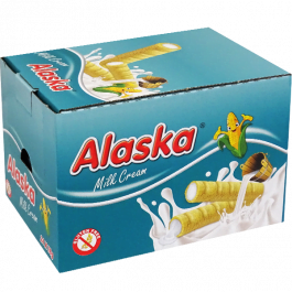 Alaska Kukuřičné trubičky mléčné 864g
