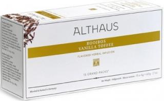 Althaus Čaj Bylinný Rooibos Vanilla Toffee 60g