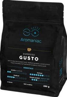 Aromaniac Čerstvě pražená Káva Espresso Gusto mletá 250g