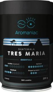 Aromaniac Čerstvě pražená Káva Guatemala Tres Maria mletá Dóza 250g