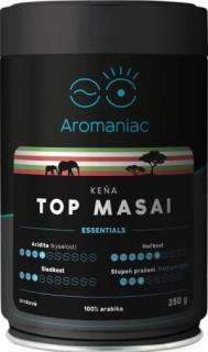 Aromaniac Čerstvě pražená Káva Keňa Top Masai mletá Dóza 250g