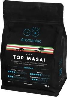 Aromaniac Čerstvě pražená Káva Keňa Top Masai zrnková 250g