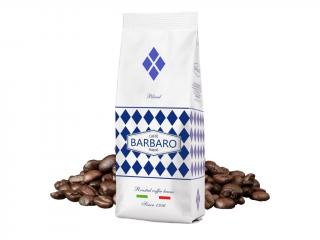 Barbaro Caffe Decaffeinato Bezkofeinová zrnková káva 1kg