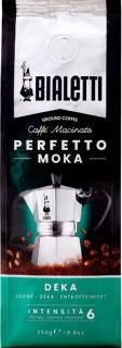 Bialetti Perfetto Moka Deka Bezkofeinová mletá káva 250 g