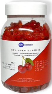 Biomedix Collagen Gummies Třešňové medvídci 350g