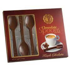 Bolci Čokoládové lžičky z mléčné čokolády s kávovou příchutí 54g