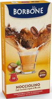 Caffe Borbone Oříškové Cappuccino kapsle do Nespresso® 10ks